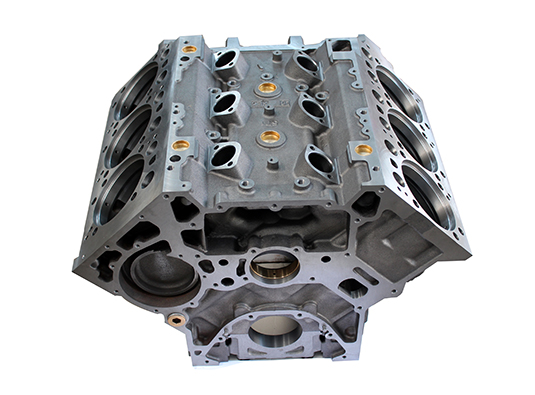 OM501 engine cylinder block