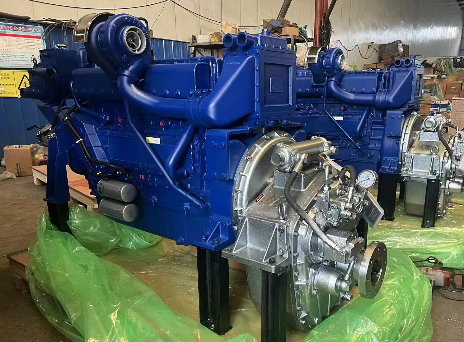 Weichai WD12C series marine diesel engine (300-400hp)