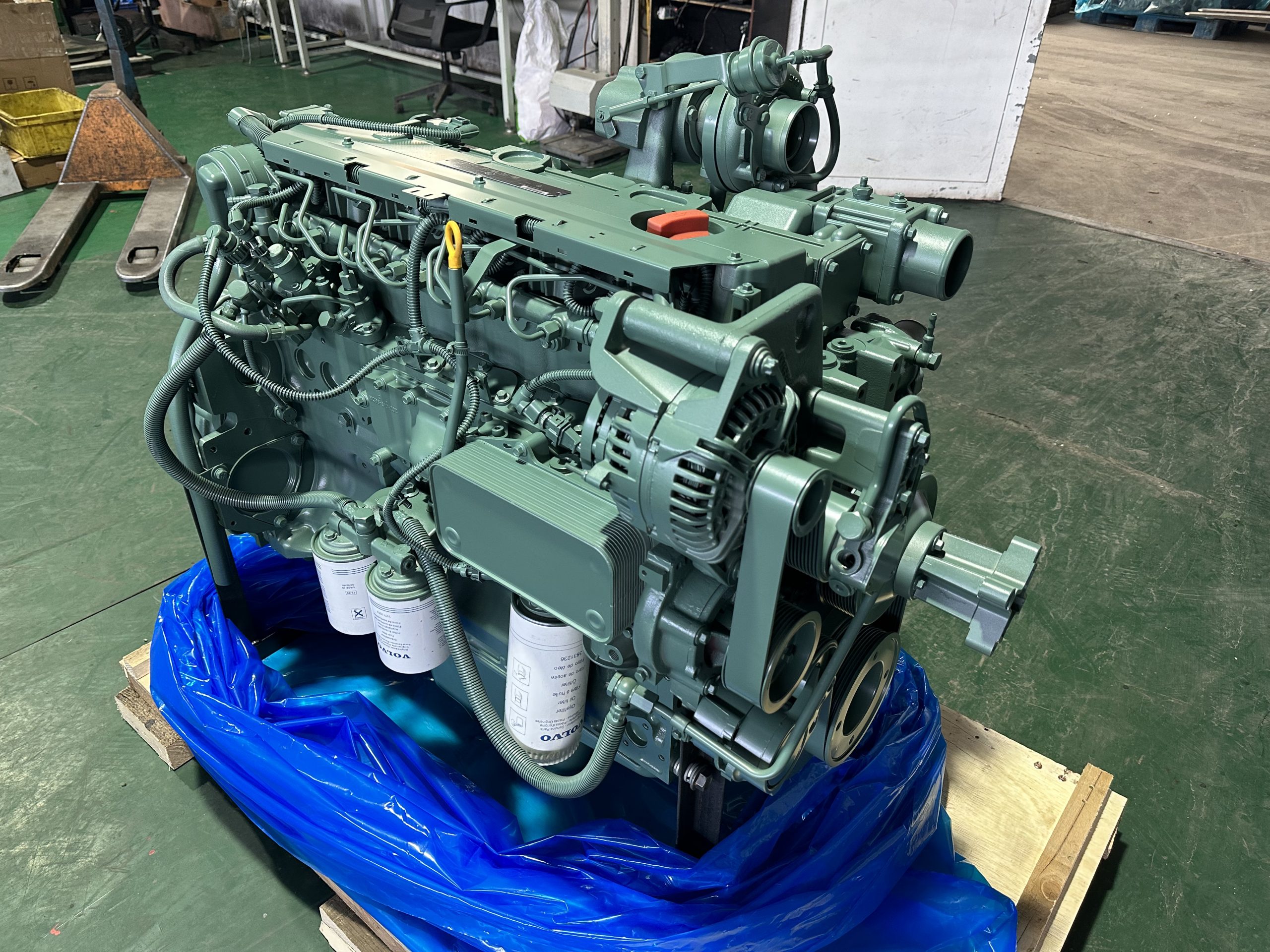 High-efficiency D6E 4 Cylinder Diesel Motor Engine