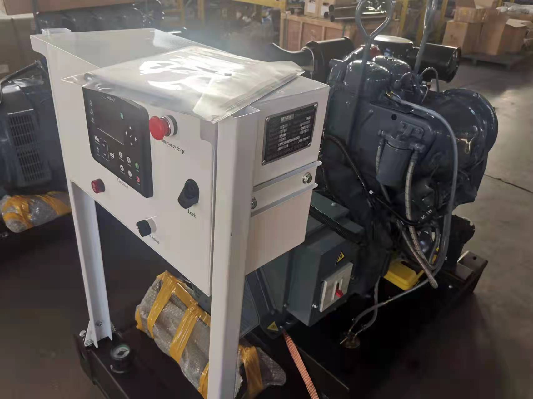 40kW diesel generator set with Deutz F4L913T engine