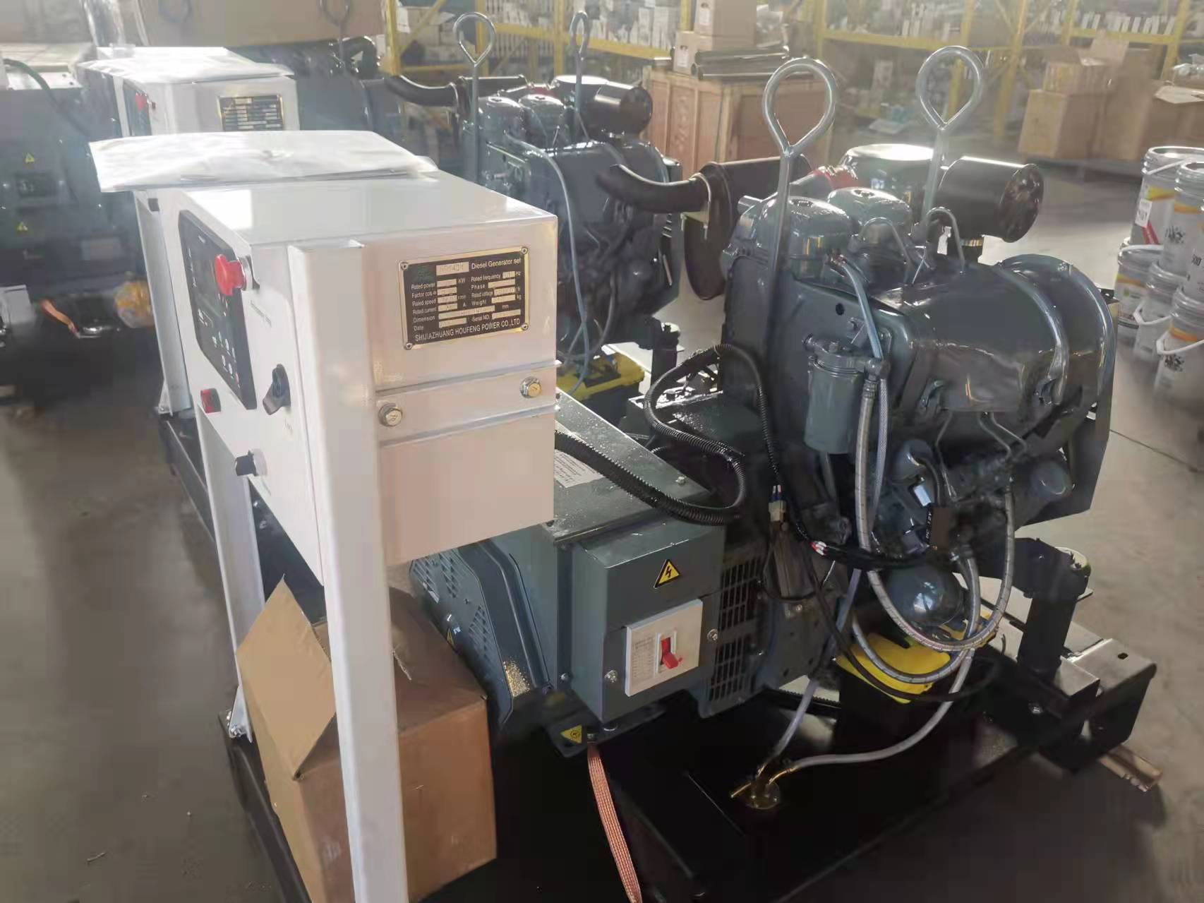 40kW diesel generator set with Deutz F4L913T engine