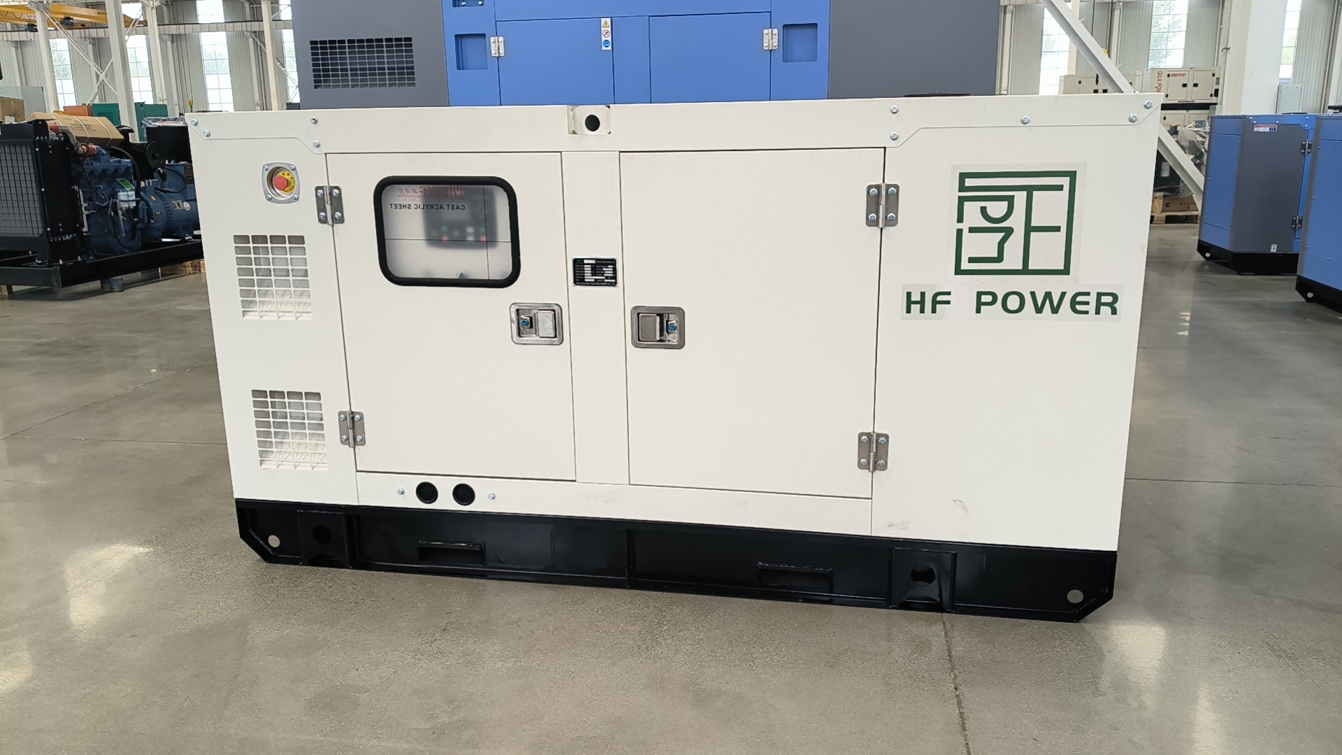 60kva Silent Diesel Generator Set Water Cooled 48kw 50kw