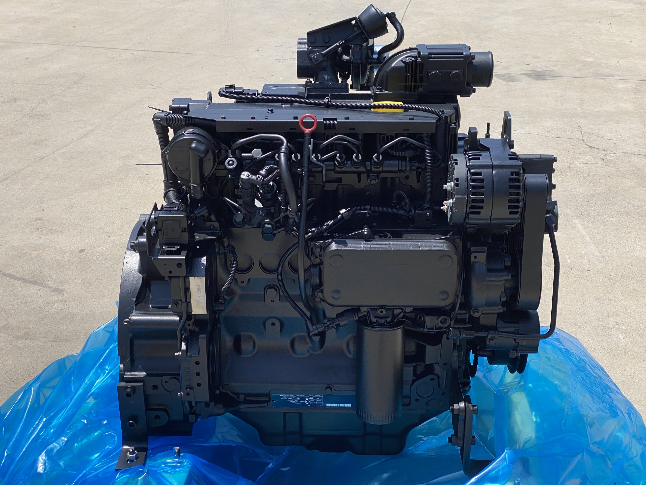 Construction Machinery Volvo D4E Complete Diesel Engine Assy