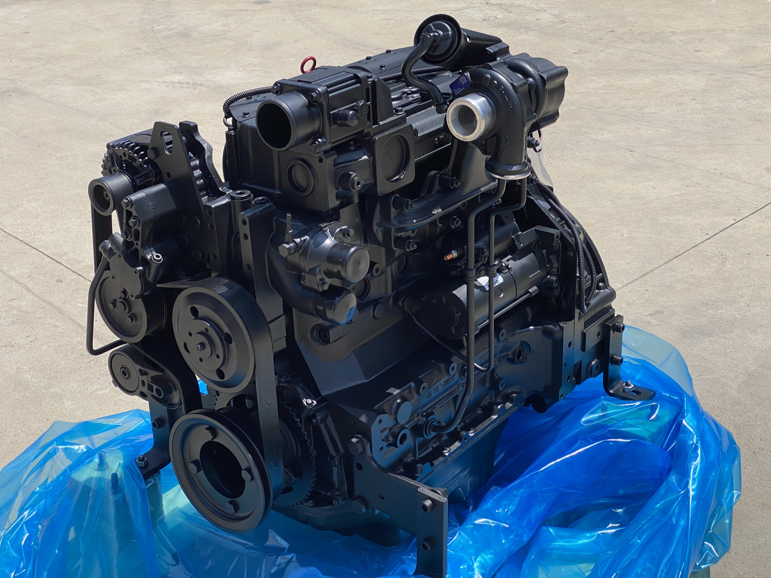 Construction Machinery Volvo D4E Complete Diesel Engine Assy